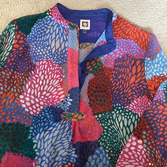 Like NEW Anne Klein tunic top - Picture 4 of 6